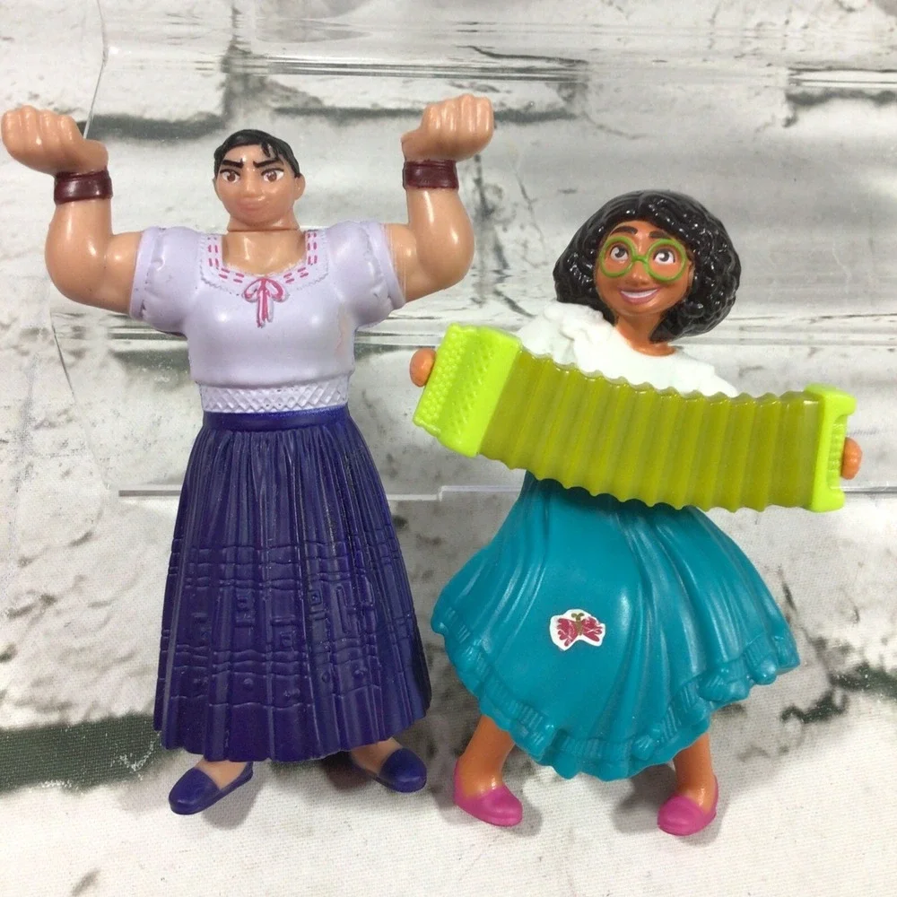 Disney Encanto Character Figures Lot Merabell Bruno Louisa Isabella‎